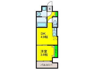 ARCA鳳の物件間取画像